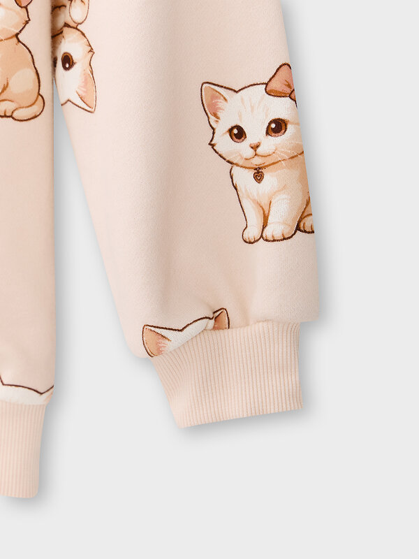 MARK FORMELLE Свитшот 580529 127958 коты на св.бежевом