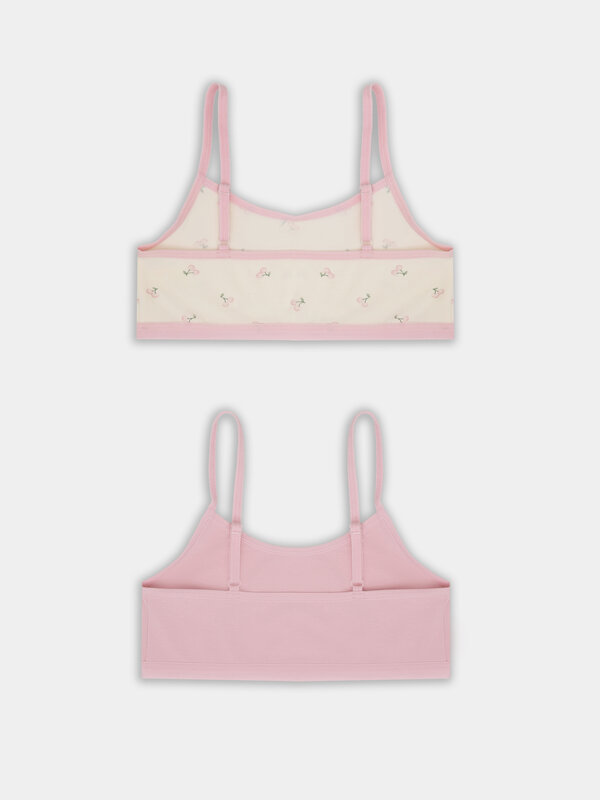 MARK FORMELLE Бюстье 580546 517718-2 персиковые вишенки на молочном +розовый