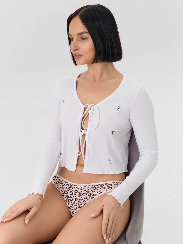 MARK FORMELLE Трусы 580560 412286-3 леопард на розовом