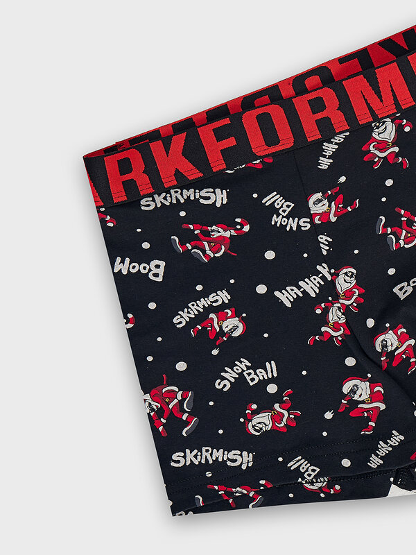 MARK FORMELLE Трусы 580568 411228 Деды морозы на черном