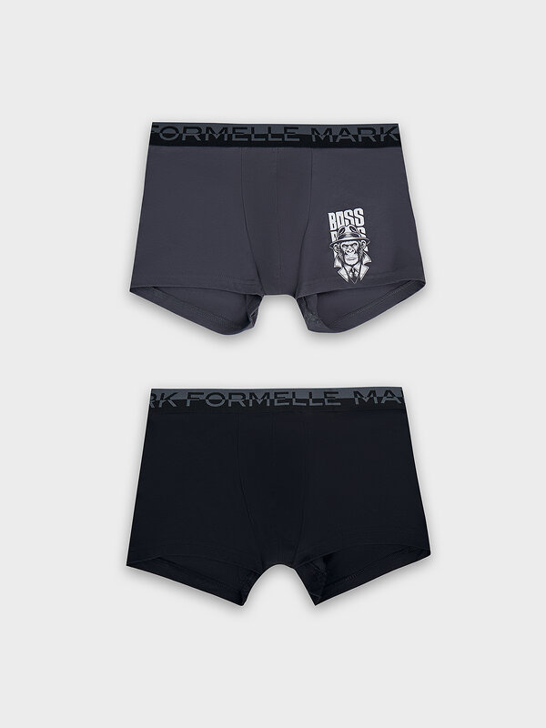 MARK FORMELLE Трусы 580580 411221-2 графит +черный +печать