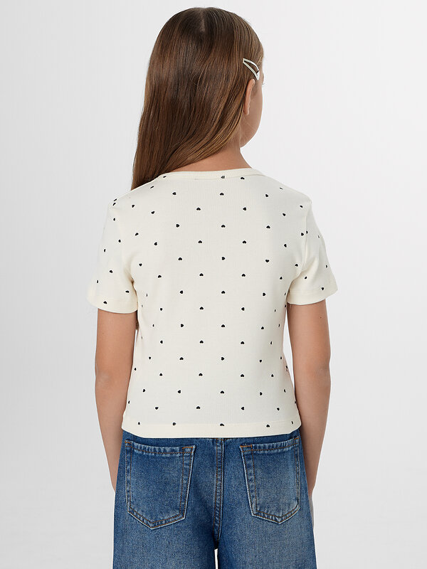 MARK FORMELLE Футболка 580584 127990 сердечки на молочном