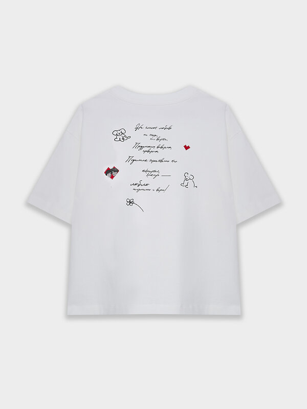 MARK FORMELLE Футболка 580589 112961 белый +печать2