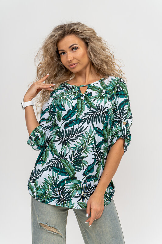 Натали Туника 580604 36793 изумруд