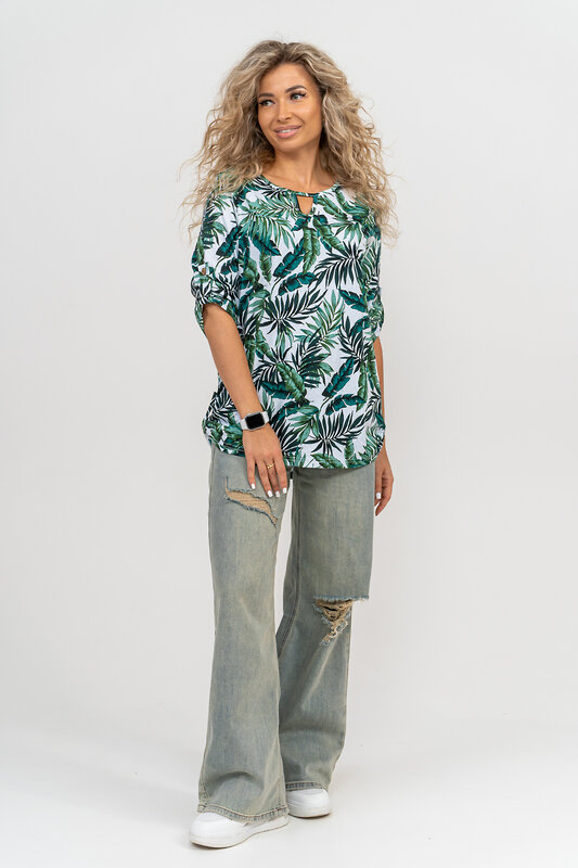 Натали Туника 580604 36793 изумруд