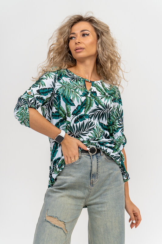 Натали Туника 580604 36793 изумруд