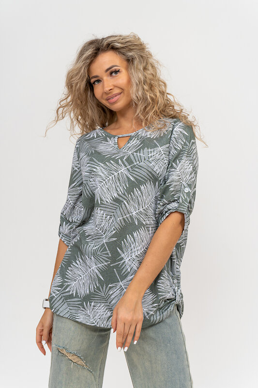 Натали Туника 580605 36792 хаки