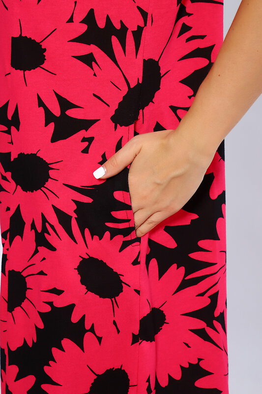 Натали Платье 580609 13231 малиновый