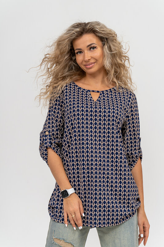Натали Туника 580610 36789 темно-синий