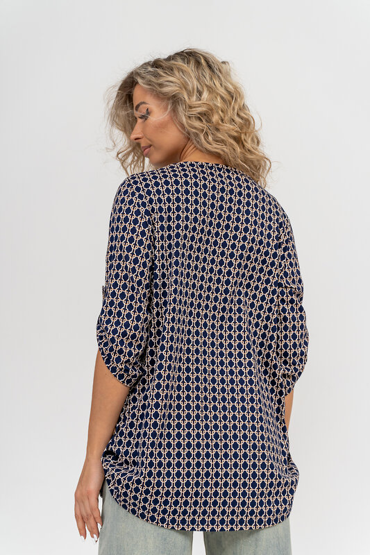 Натали Туника 580610 36789 темно-синий