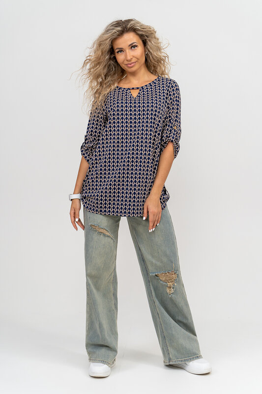 Натали Туника 580610 36789 темно-синий