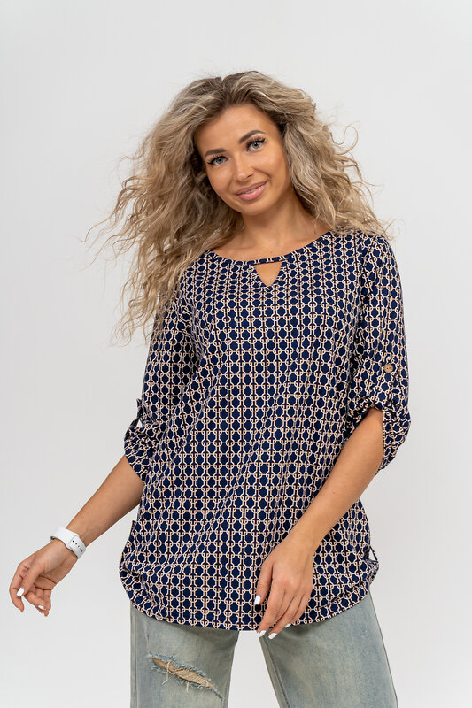 Натали Туника 580610 36789 темно-синий