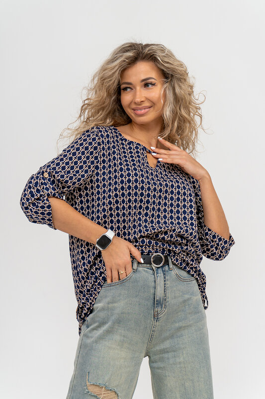 Натали Туника 580610 36789 темно-синий