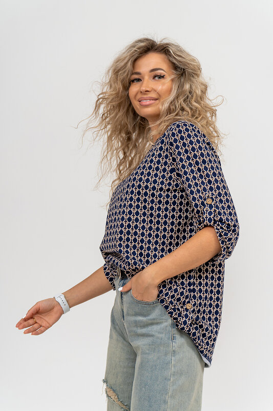 Натали Туника 580610 36789 темно-синий