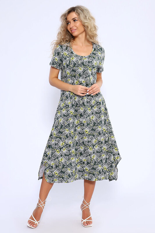 Натали Платье 580619 51124 хаки