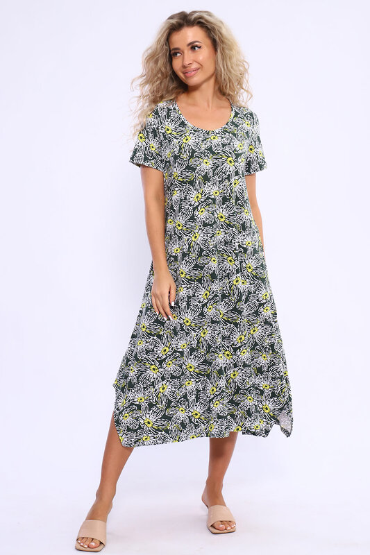 Натали Платье 580619 51124 хаки