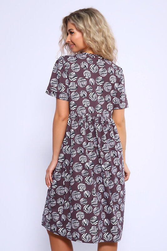 Натали Платье 580625 13225 коричневый