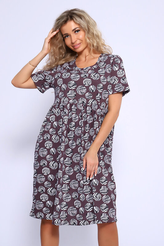 Натали Платье 580625 13225 коричневый