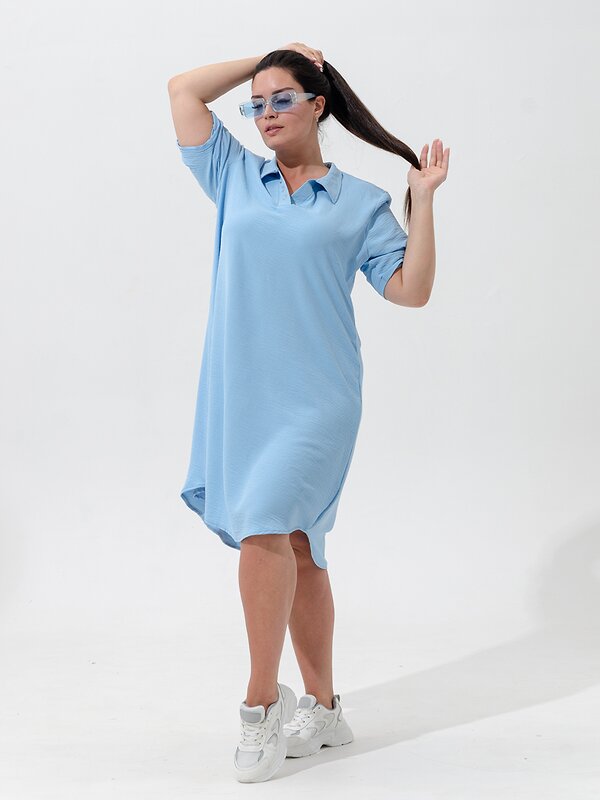 Натали Платье 580630 52350 голубой