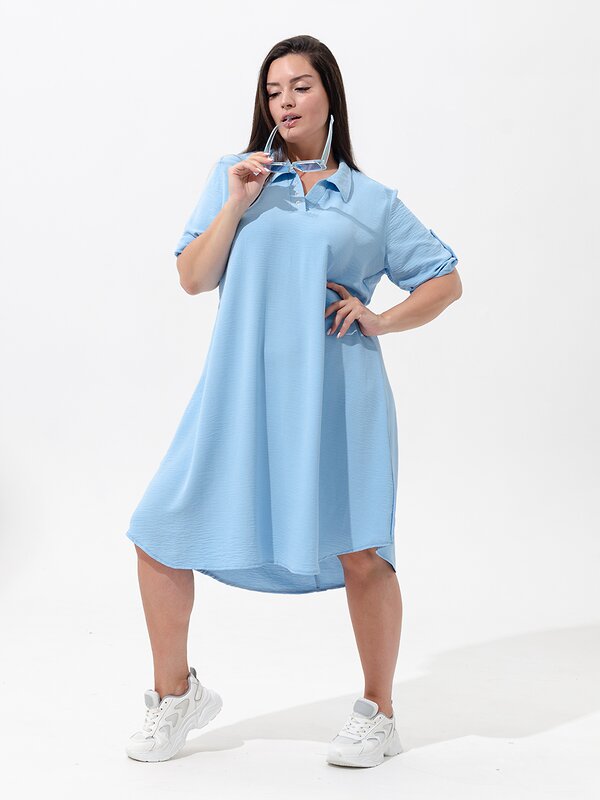 Натали Платье 580630 52350 голубой