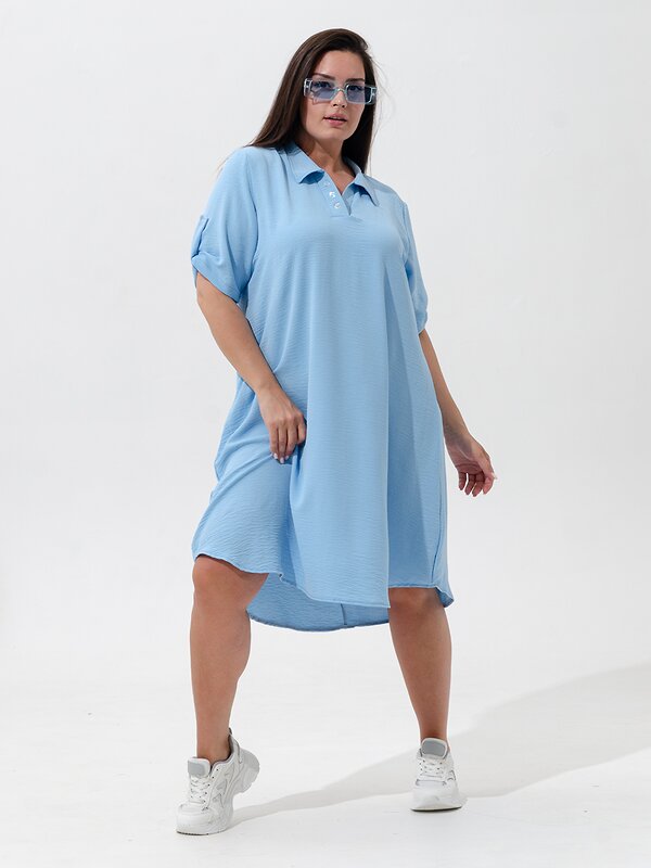 Натали Платье 580630 52350 голубой