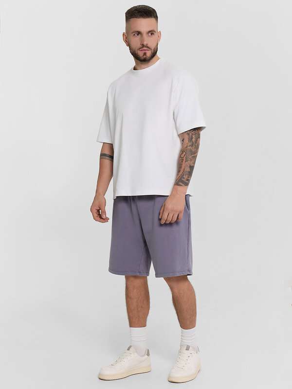 MARK FORMELLE Шорты 580635 131080 ACID WASH серый