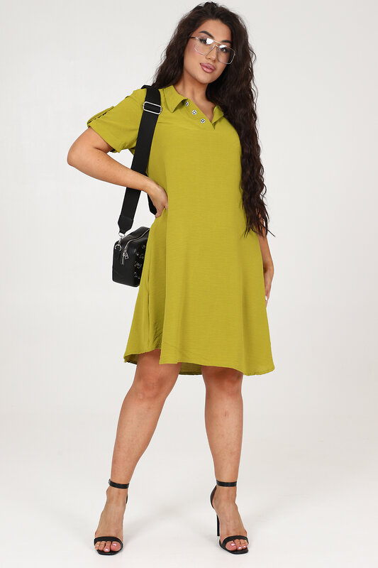 Натали Платье 580636 52350 оливковый