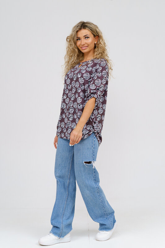 Натали Туника 580640 36784 коричневый