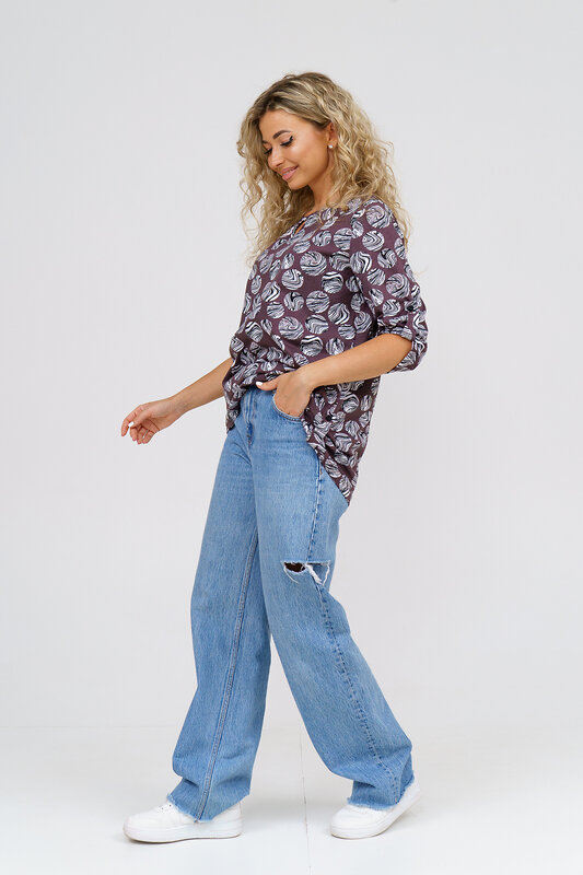 Натали Туника 580640 36784 коричневый