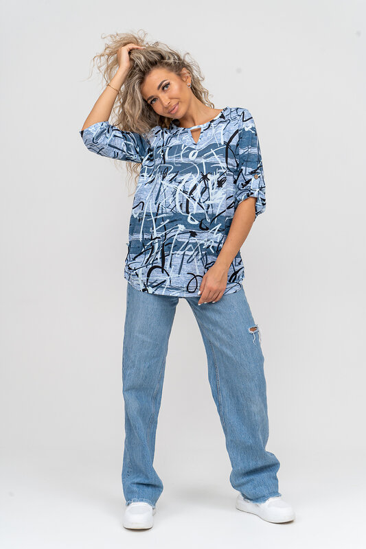 Натали Туника 580641 36783 серый