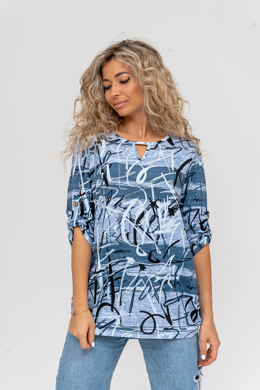 Натали Туника 580641 36783 серый