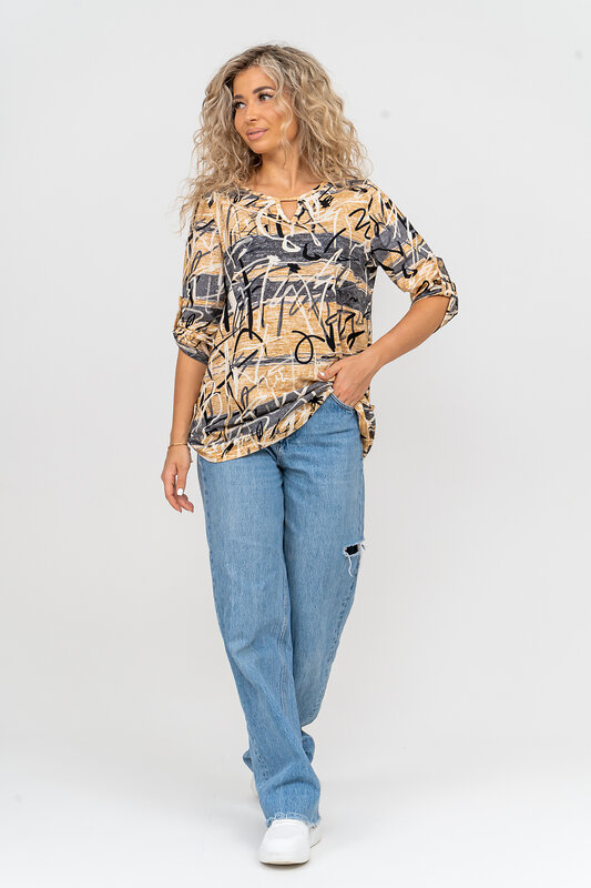 Натали Туника 580643 36783 песочный