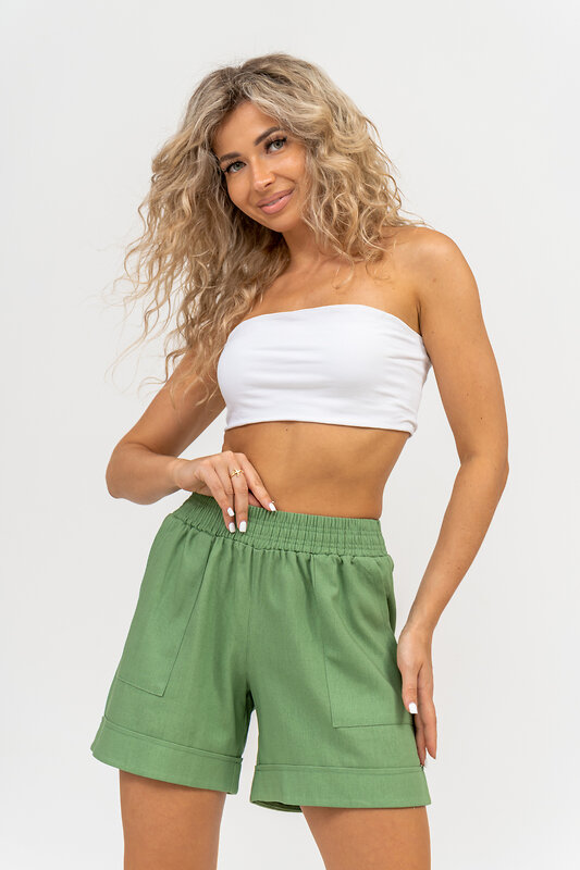 Натали Шорты 580646 36781 хаки