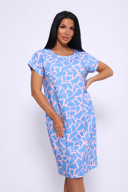 Натали Платье 580653 24679 голубой