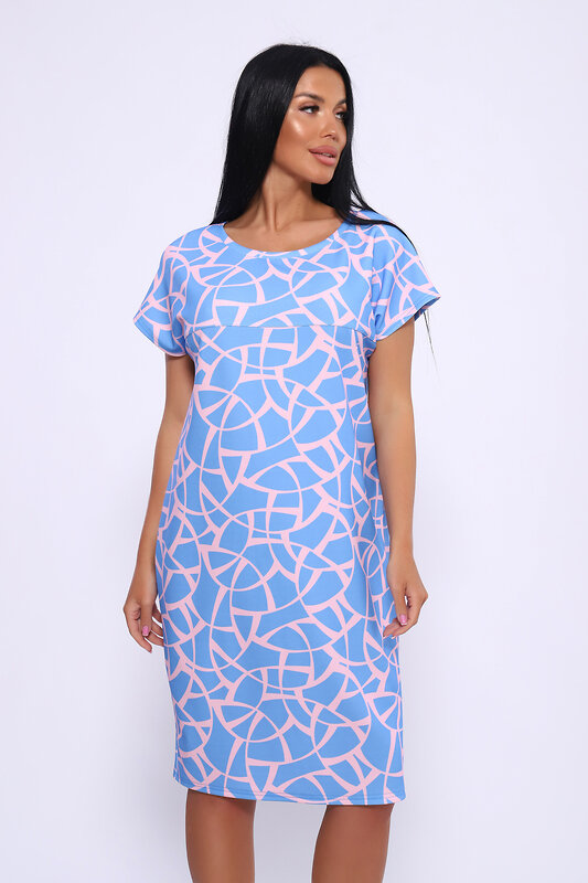 Натали Платье 580653 24679 голубой