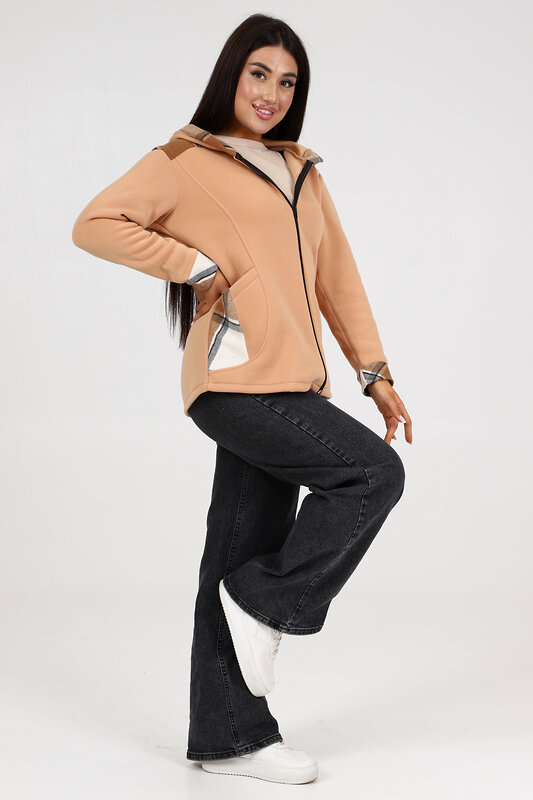 Натали Толстовка 580655 52347 персиковый