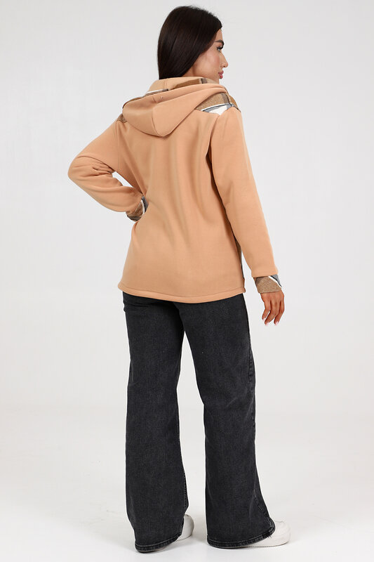 Натали Толстовка 580655 52347 персиковый