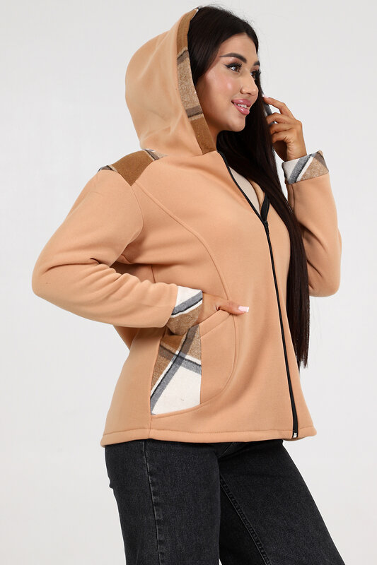 Натали Толстовка 580655 52347 персиковый