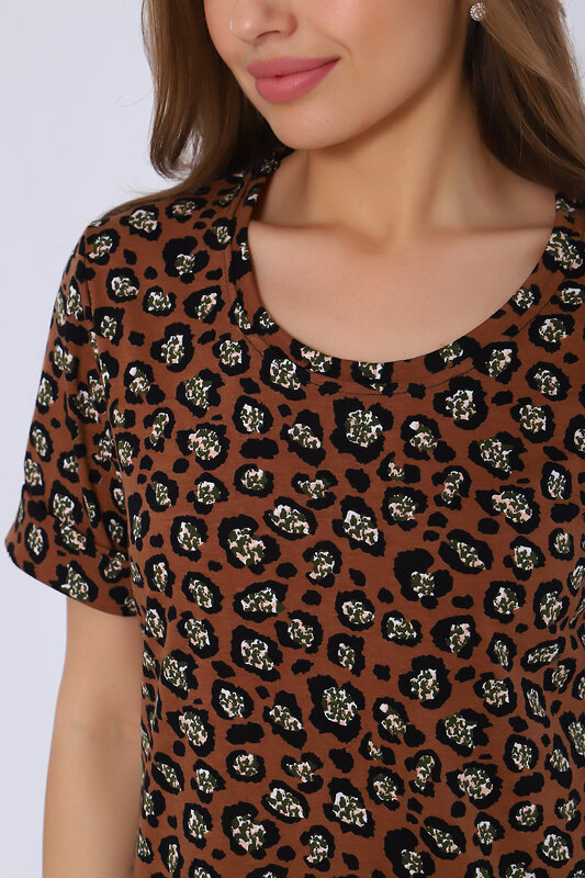 Натали Платье 580656 13214 коричневый