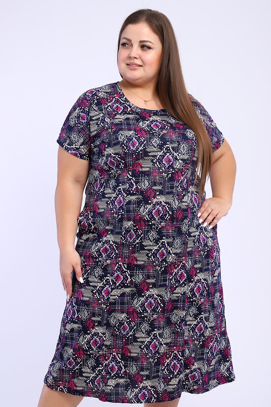 Натали Платье 580662 13209 фиолетовый