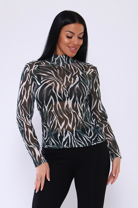 Натали Водолазка 580677 24675 зебра