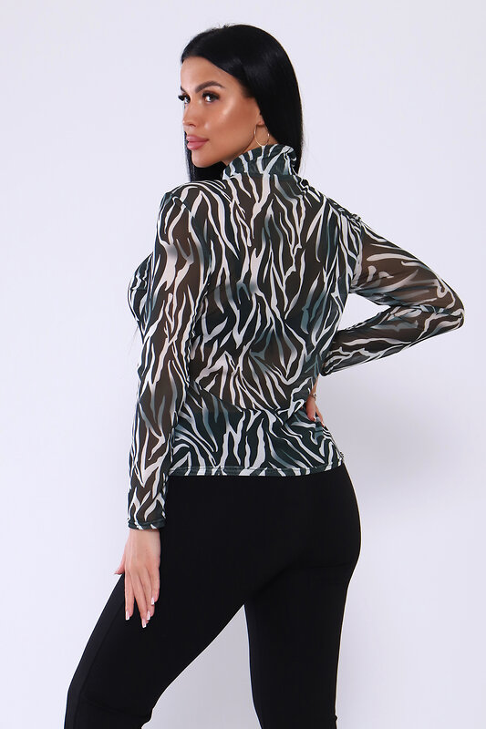 Натали Водолазка 580677 24675 зебра