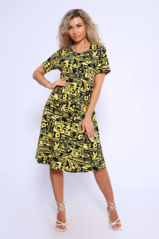 Натали Платье 580678 13200 желтый