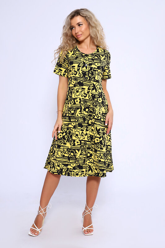 Натали Платье 580678 13200 желтый