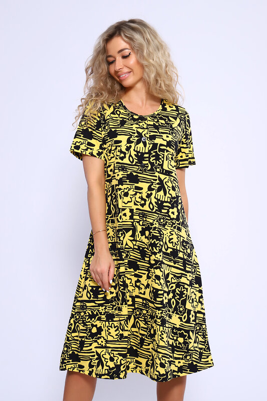 Натали Платье 580678 13200 желтый