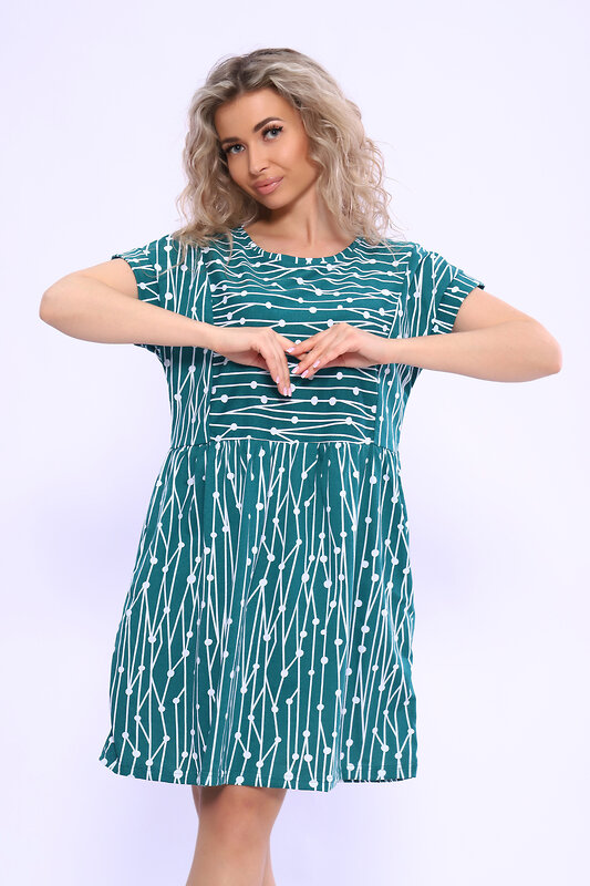 Натали Платье 580681 13198 зеленый