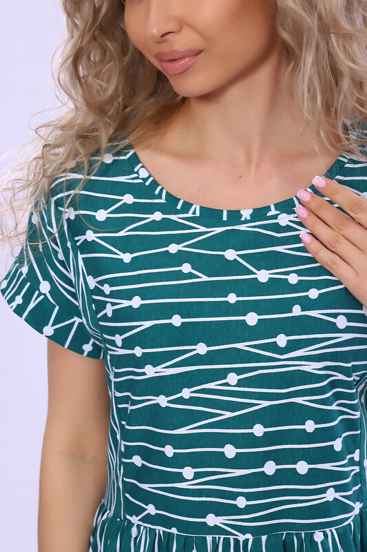 Натали Платье 580681 13198 зеленый