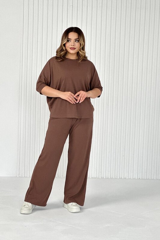 Натали Костюм 580685 52345 коричневый