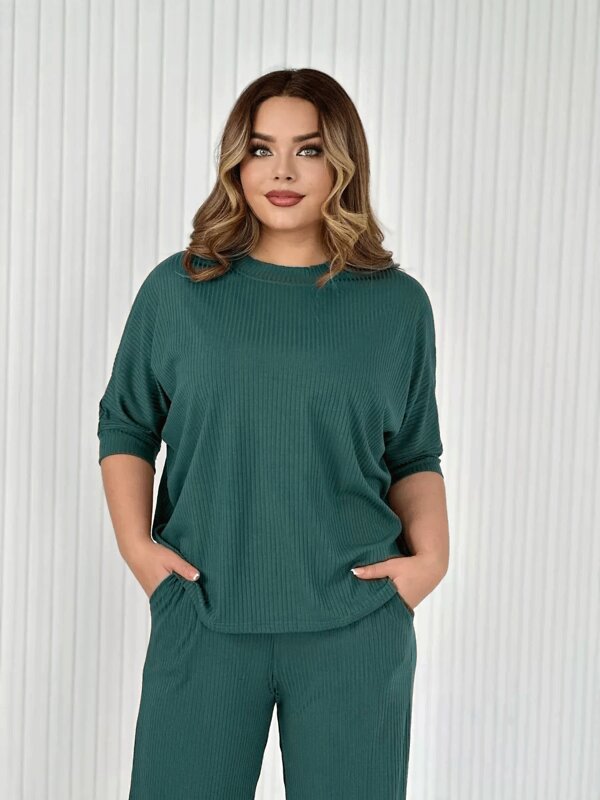 Натали Костюм 580686 52345 изумрудный