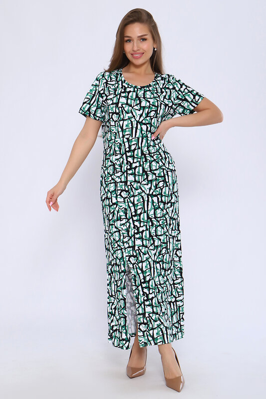 Натали Платье 580688 13194 черно-зеленый